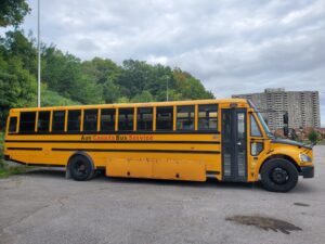 Charter Yellow School Bus - AUN Canada Bus