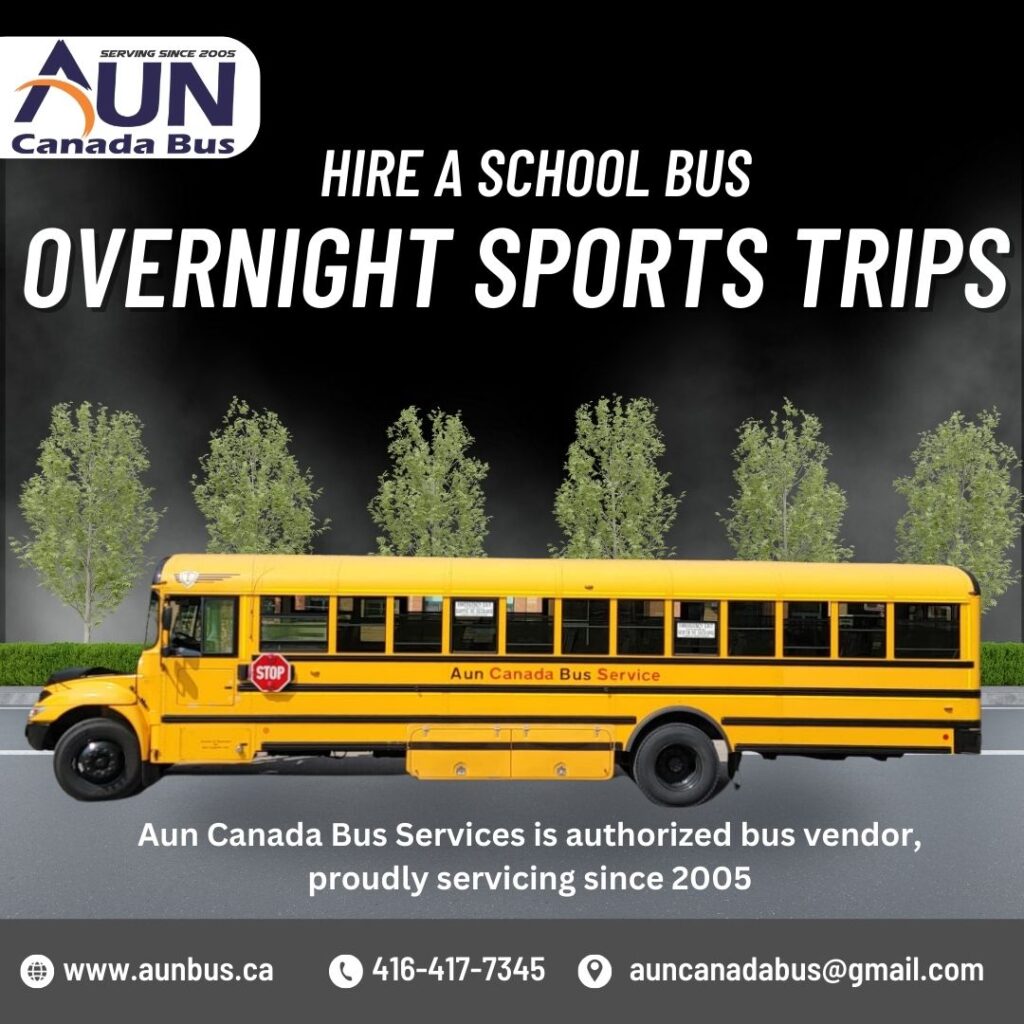 Overnight Sports Trips - Aun Canada Bus
