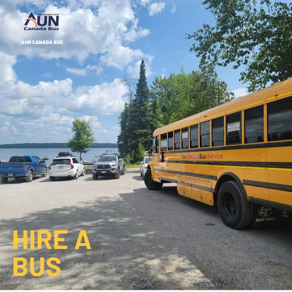 Hire a bus - Aun Canada Bus